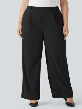 HALARA Flex DayStretch Pocket Work Black Pants Trousers Size XL